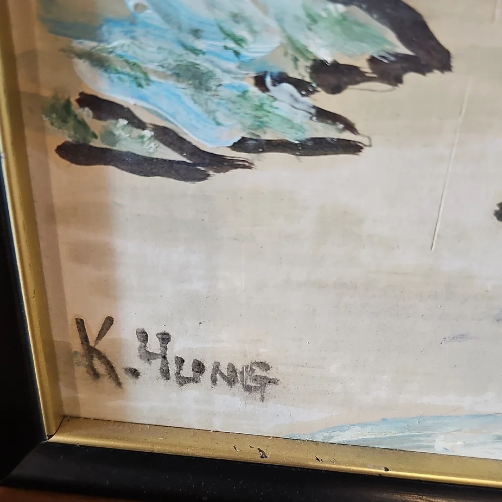 Vintage Oil Painting - Picture 2 of 11